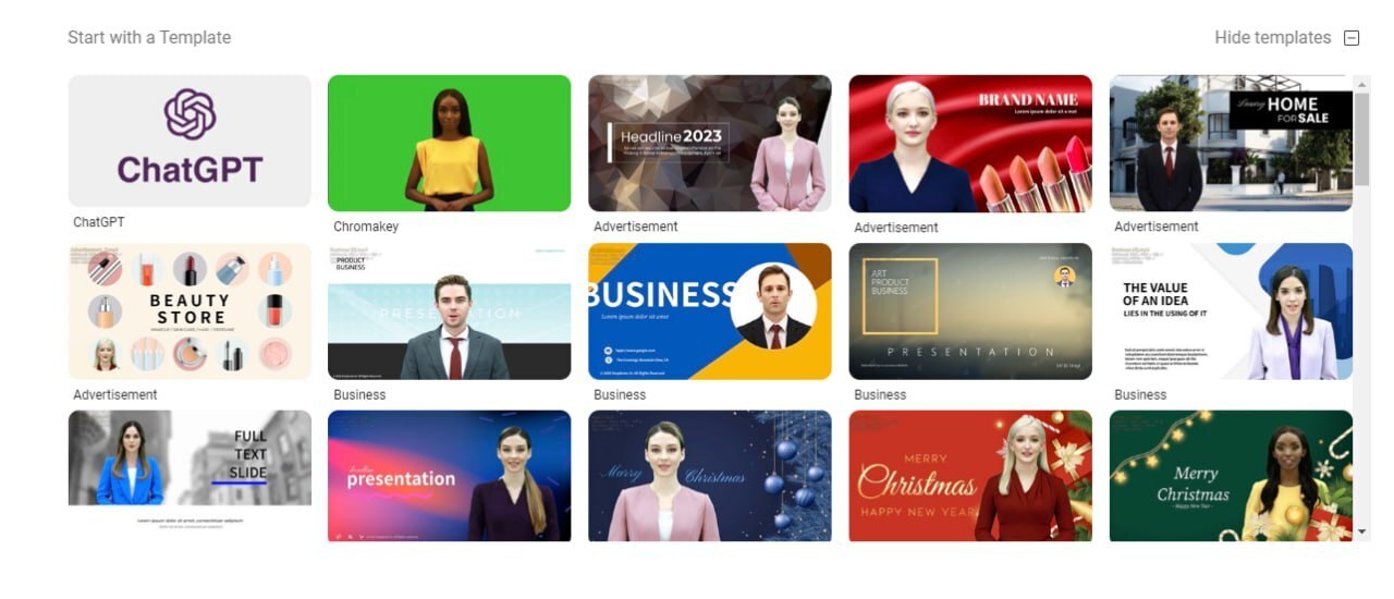 Простое, но высококачественное видео с искусственным интеллектом Гипер-реалистичный видеосервис AI avatar от AI Studios.