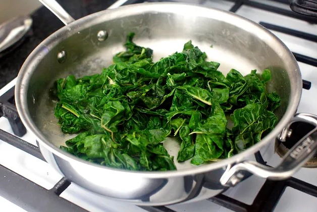 Дважды запеченный картофель с капустой