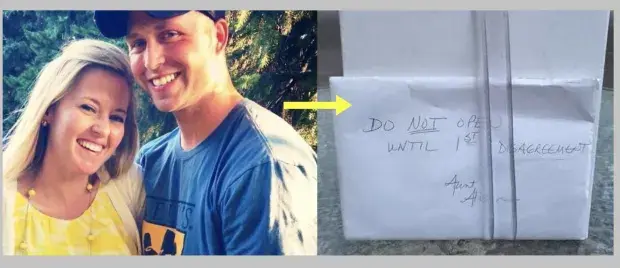 Пара открывает свадебный подарок, который тетя запретила им открывать, после 9 лет ожидания