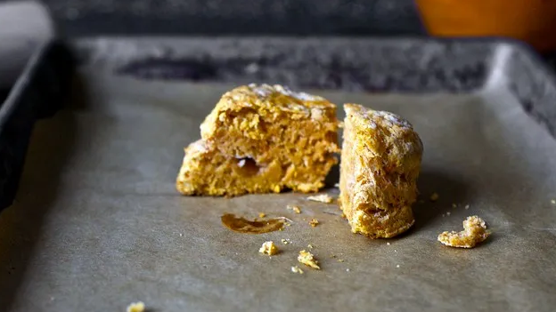 Печенье из сладкого картофеля и зефира