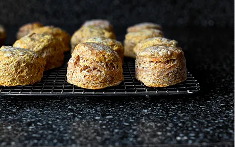 Печенье из сладкого картофеля и зефира