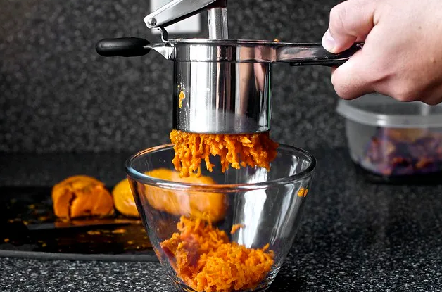 Печенье из сладкого картофеля и зефира