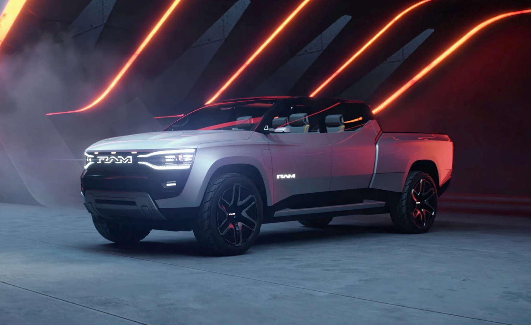 Stellantis, как сообщается, показала дилерам концепт среднеразмерного пикапа RAM EV