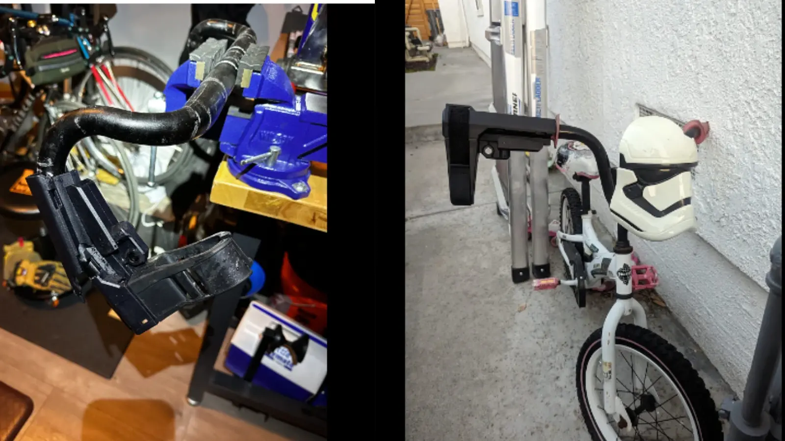 Продавцы Amazon замаскировали запрещенные детали оружия под велосипедные рули.