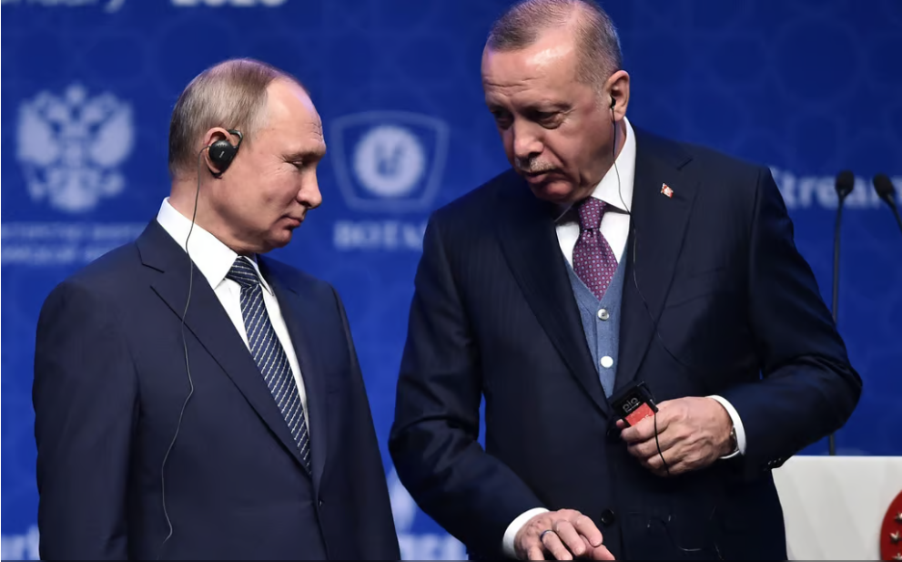 Эрдоган призвал к прекращению войны на Украине в телефонном разговоре с Путиным.