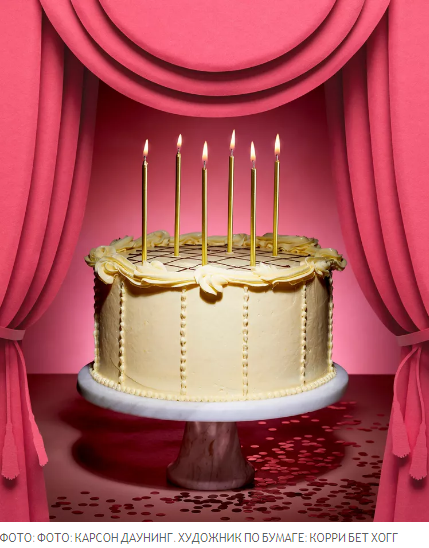 Ванильно-бурбонский женуаз с бурбонским сливочным кремом.