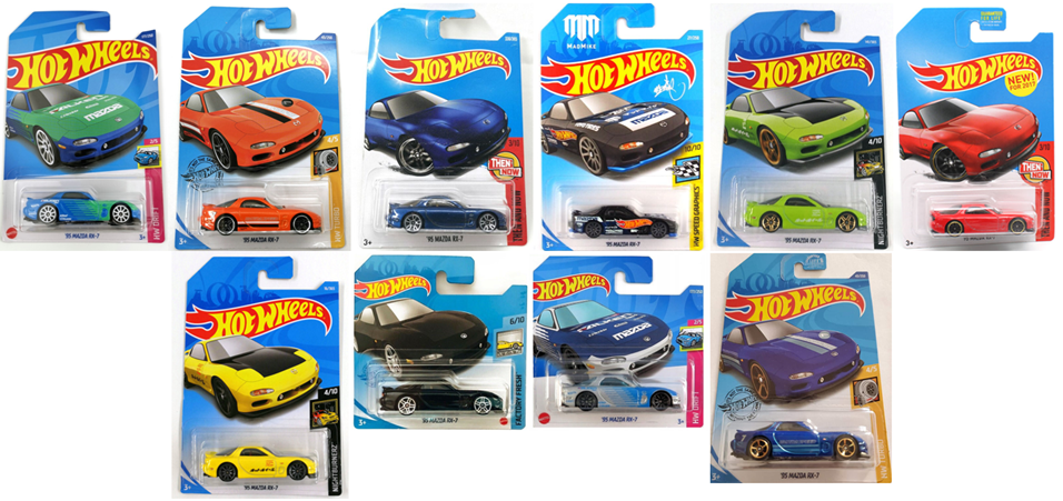 Hot Wheels кастом модели Mazda RX-7