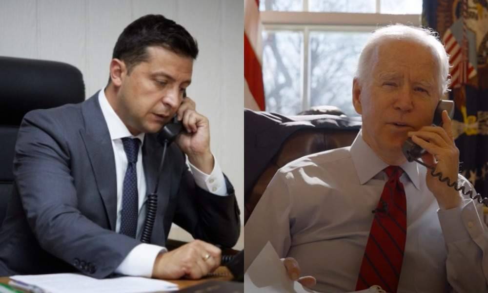 Недавно состоялась телефонная беседа между президентами США и Украины, Джо Байденом и Владимиром Зеленским.