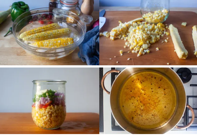 Картофельное пюре со сладкой кукурузой