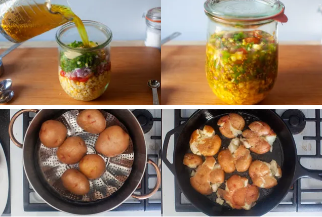 Картофельное пюре со сладкой кукурузой