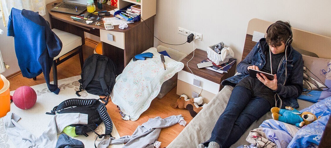 Как приучить подростка к порядку?