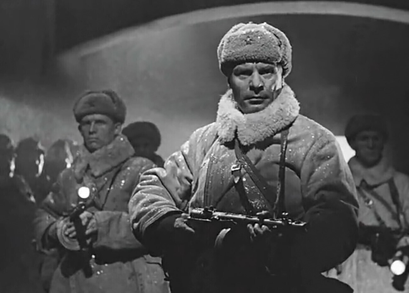 Немецкие военнопленные снимались в советском фильме о Сталинградской битве