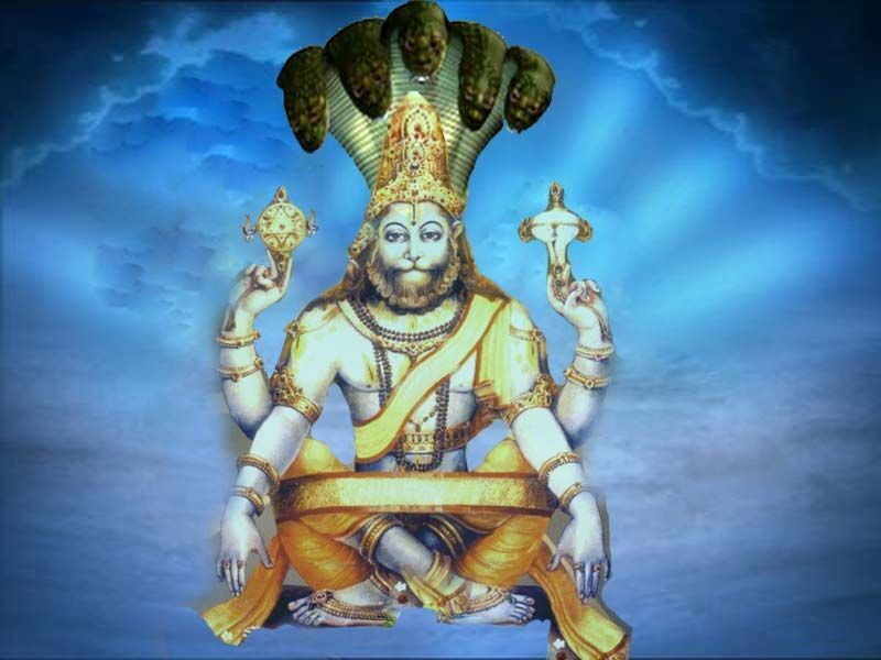 Нарасимха четвертый аватар Бога Вишну, зачем он идет на Киев