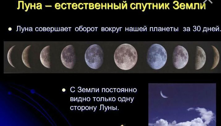Луна — единственный естественный спутник Земли