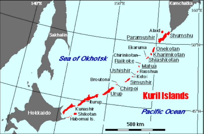 Позиция Китая по Курильским островам
