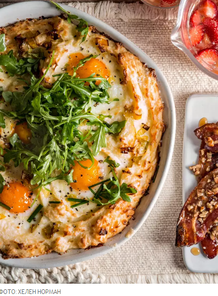 Картофельно-яичная запеканка