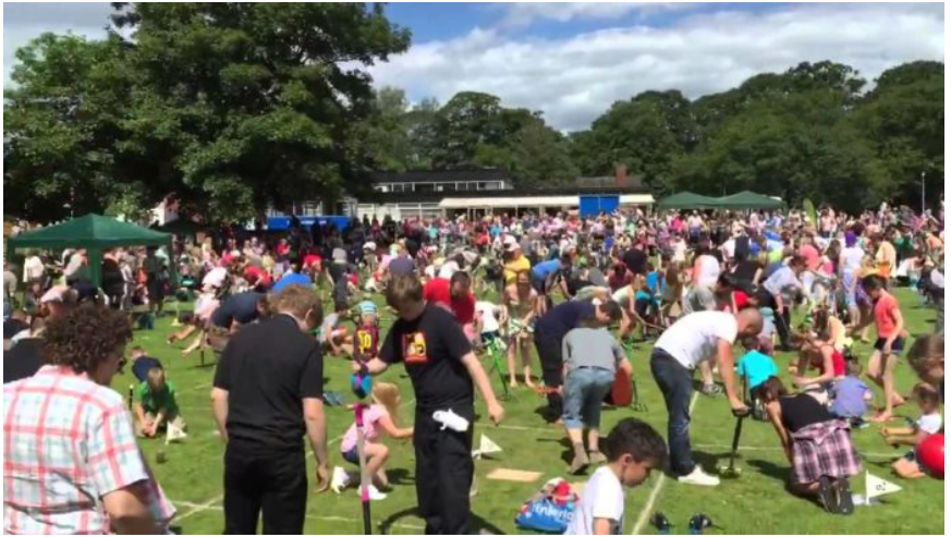 Это должен быть самый странный вид спорта, в который вы когда-либо играли!