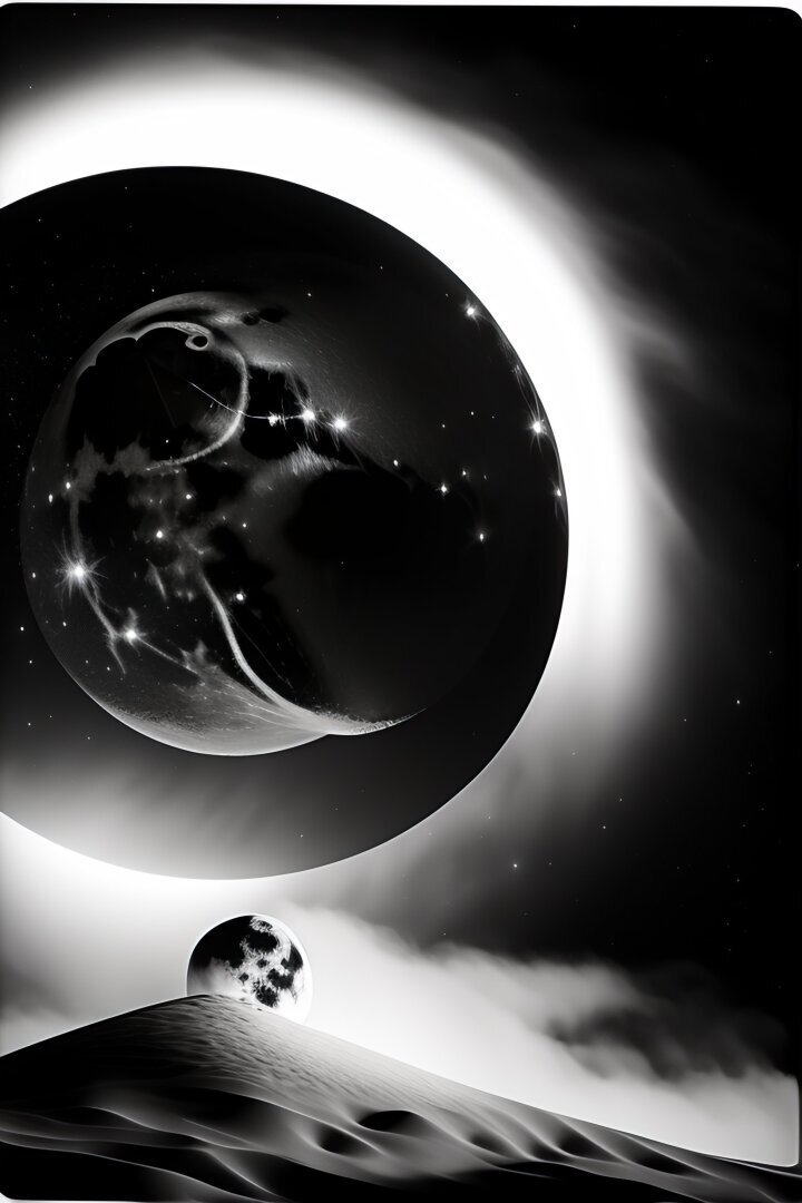 Анализ извержений вулканов после лунного затмения