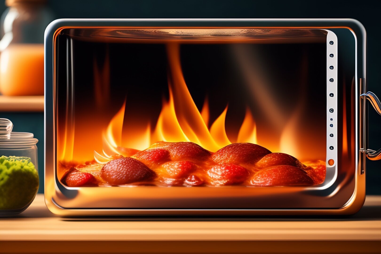 Можно ли использовать металл в микроволновой печи?