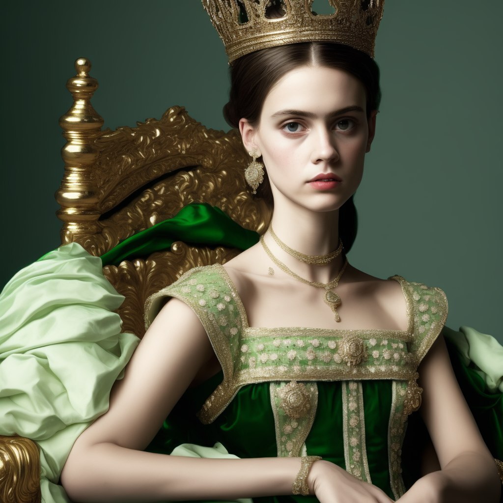 Как рисовать в нейросети? Показываю на королевах!