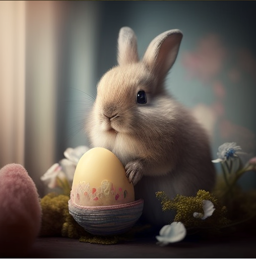 Пасхальный кролик- символ католической Пасхи