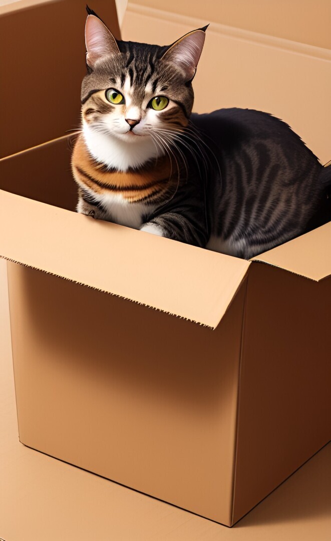 Волшебное свойство коробок: почему коты обожают в них прятаться