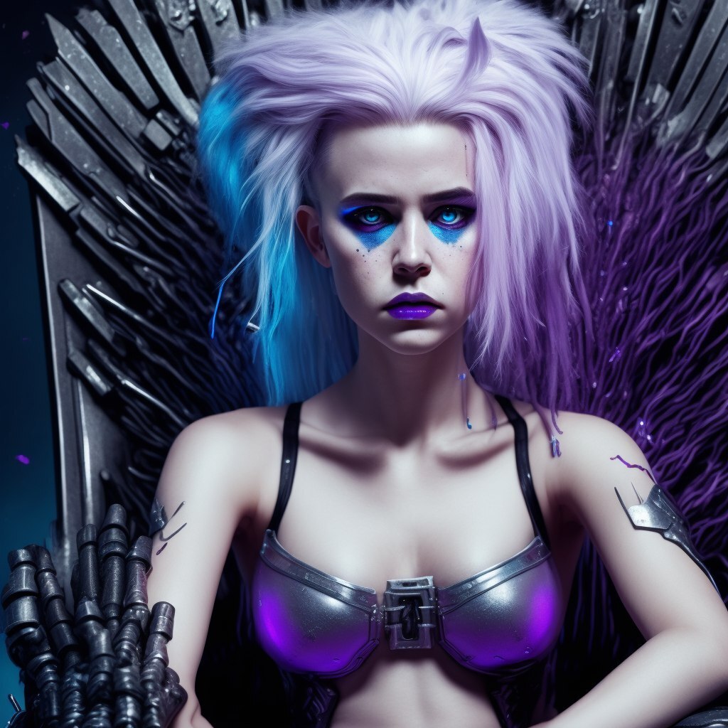 Как рисовать в нейросети? Показываю на королевах!