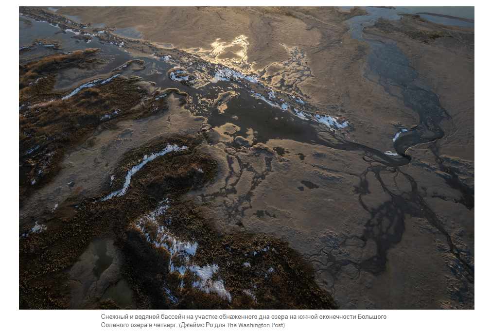 Большое Соленое озеро казалось умирающим. Но произошел «чудесный» сдвиг.