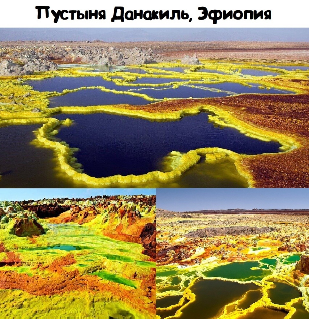 Пустыня Данакиль- очень опасное место