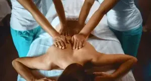 Тайский массаж в 4 руки