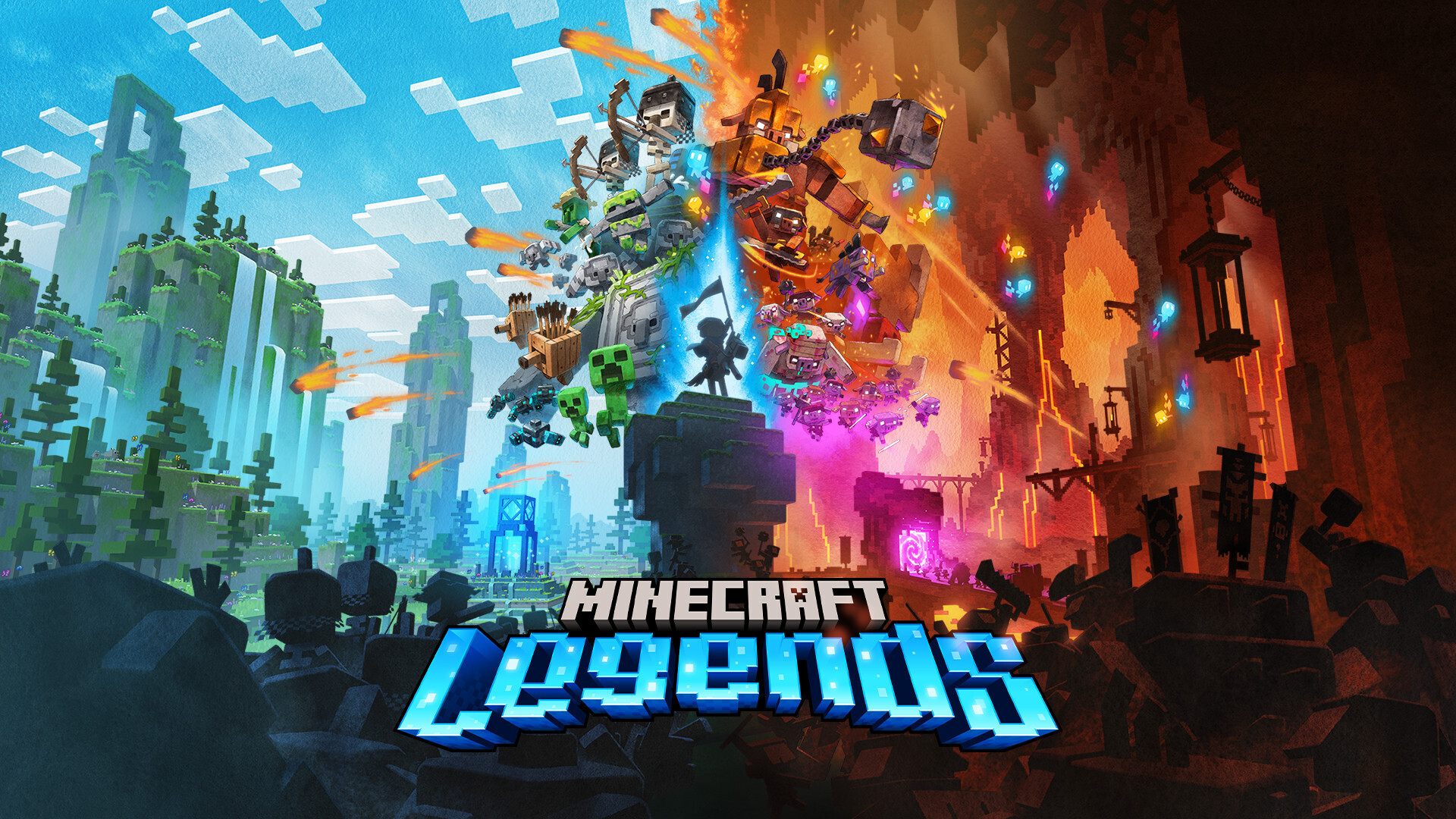 Игра Minecraft Legends выходит 18 апреля.