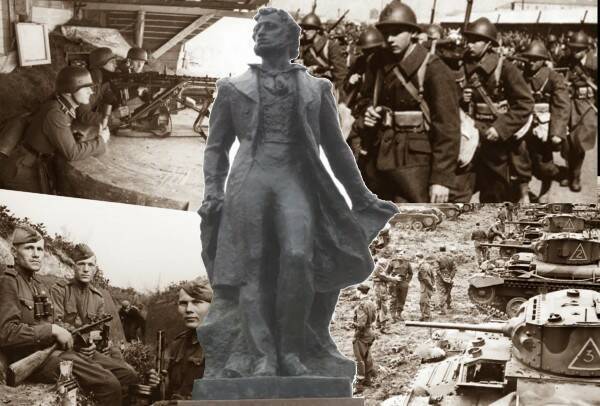 Потомки Пушкина - защитники советской державы