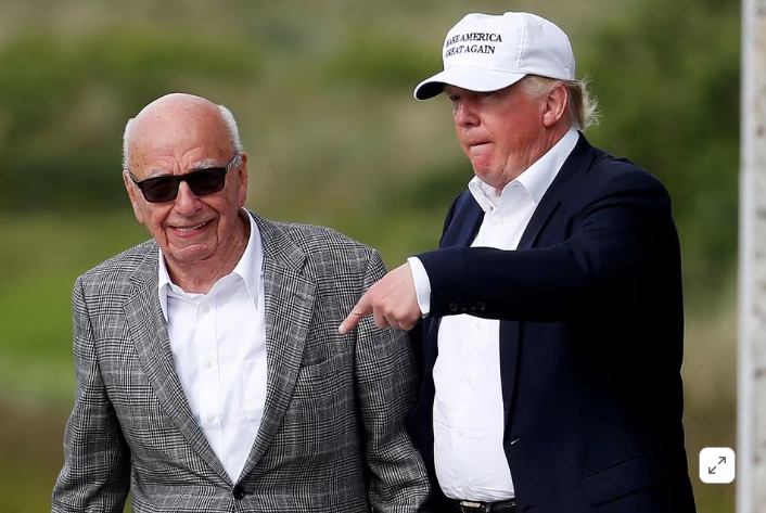 Дело касается Трампа. Акционер Fox Corporation подает в суд на Руперта Мердока и других директоров.