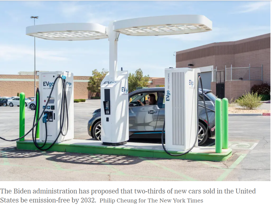 Администрация Байдена в среду предложила амбициозные правила выброса вредных веществ в атмосферу