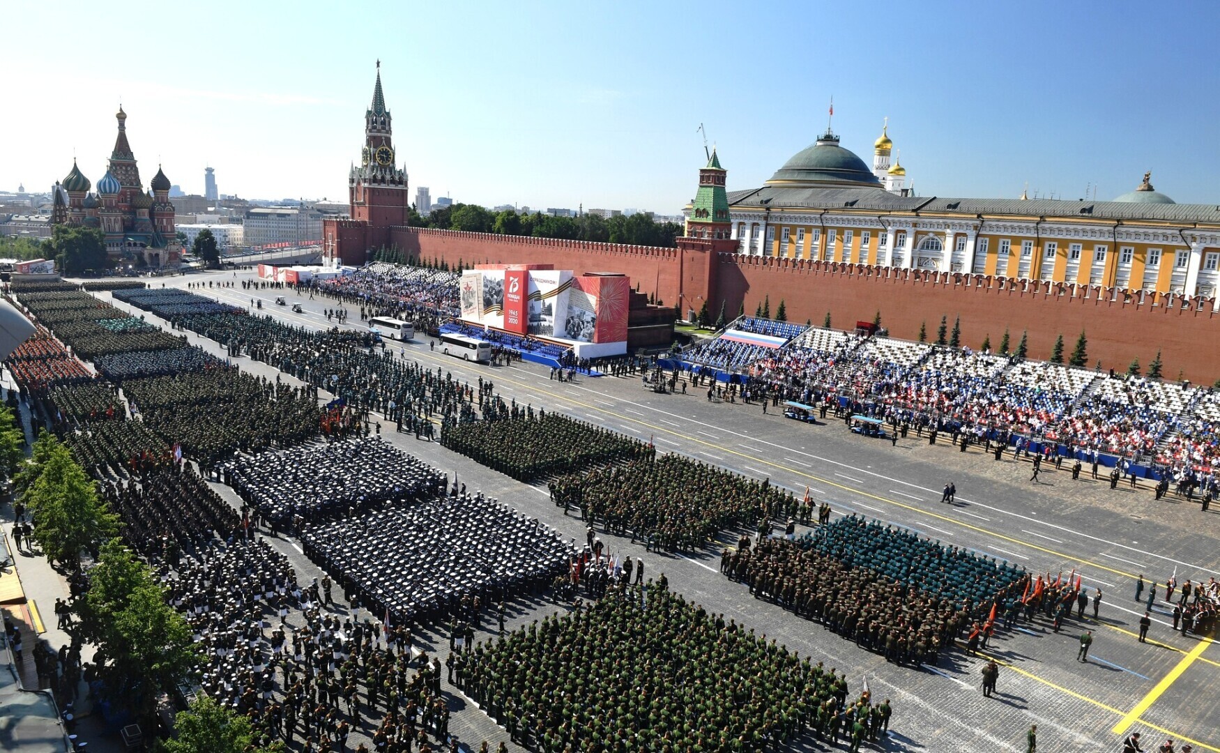 Москва 9 мая парад