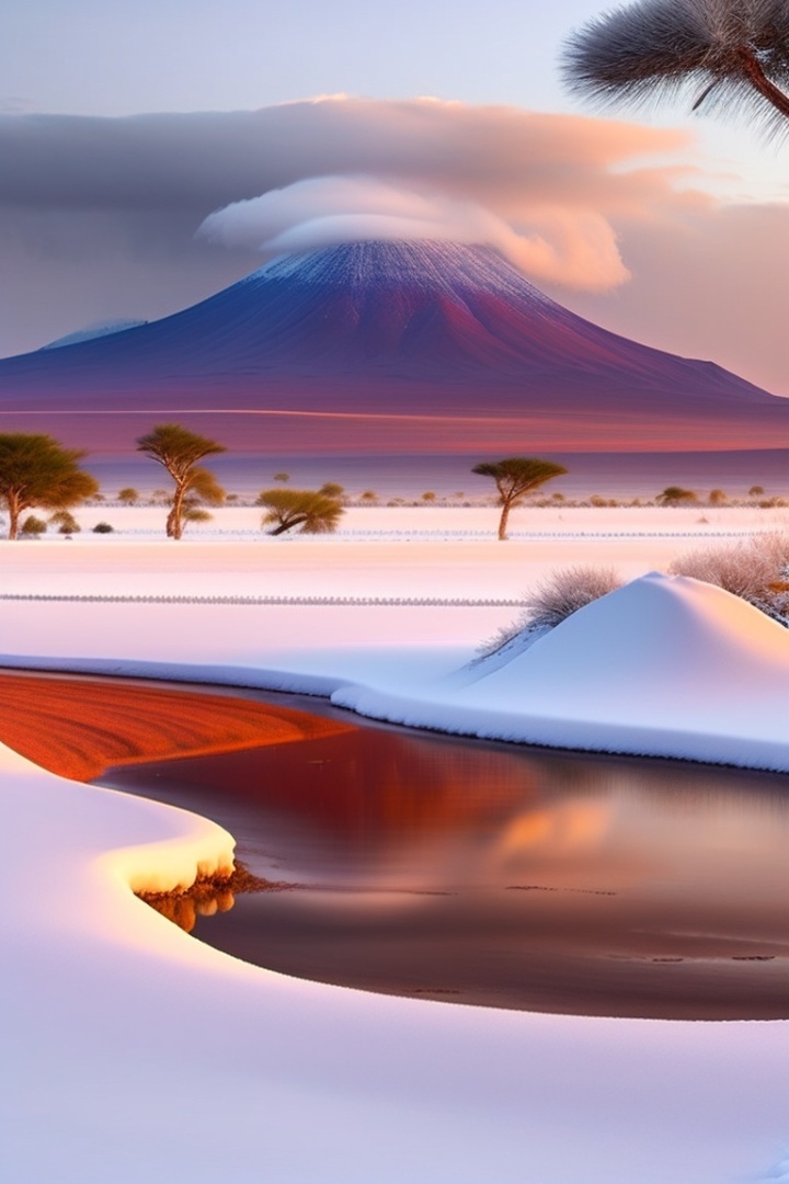 Саудовская Аравия в белом: выпавший снег создаёт проблемы и радость для жителей.