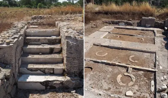 Неподалеку от Рима раскопали роскошный участок, превративший виноделие в театр для античной элиты