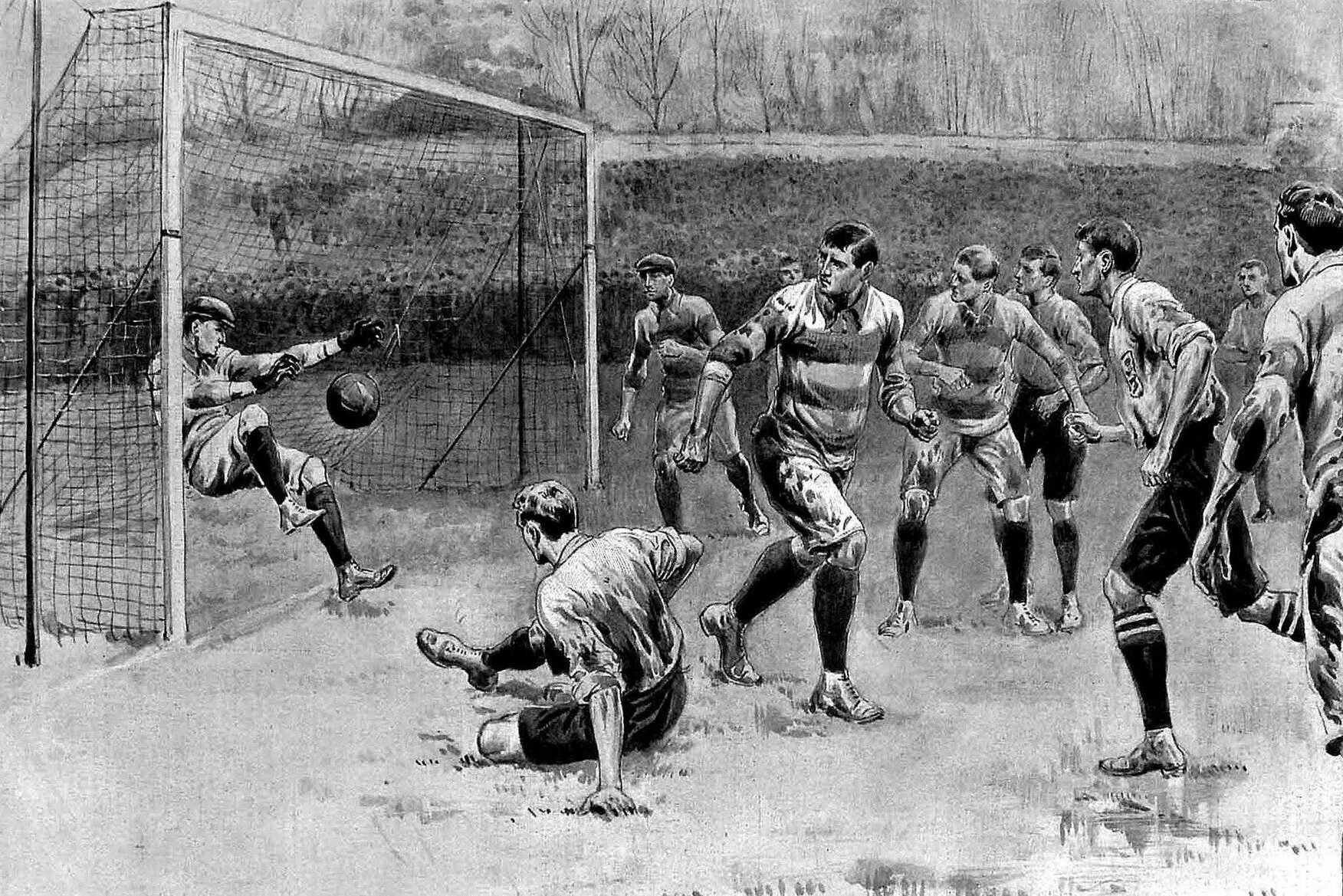 Футбол 19 века в Англии