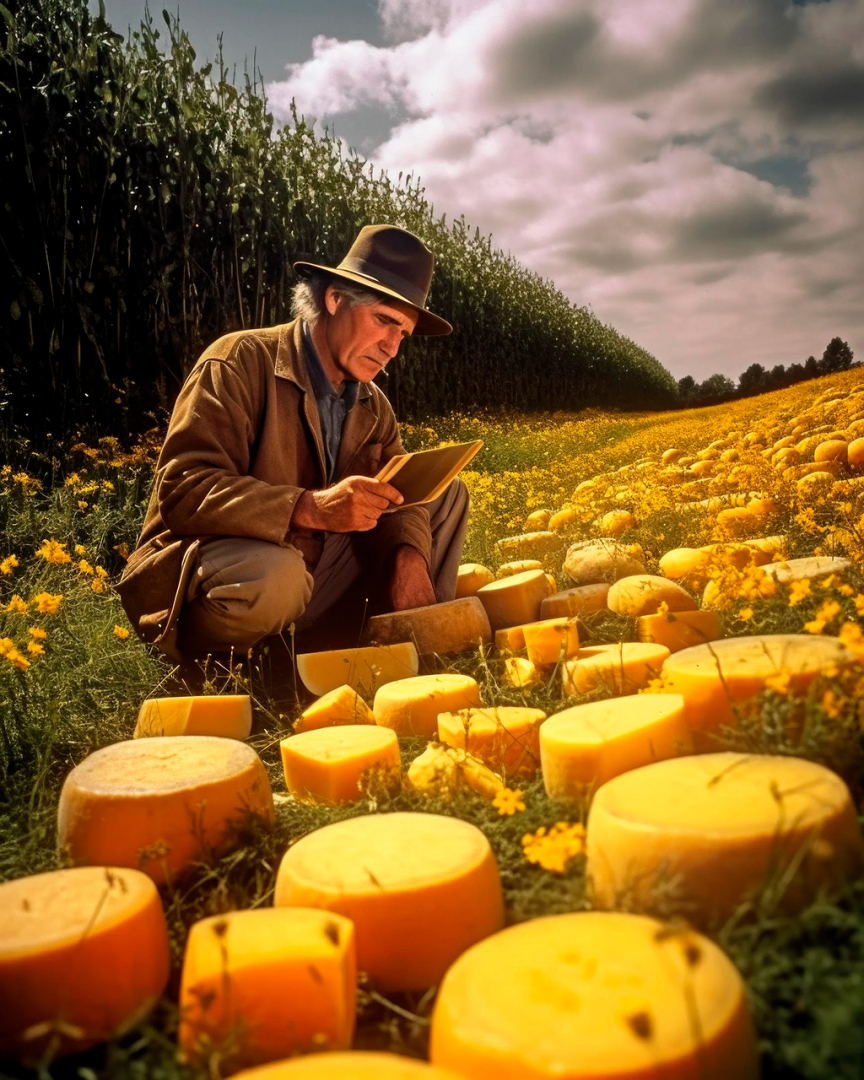 Пончиковые грядки, мармеладные реки и монетные поля - как нейросеть видит источник, откуда человек берет продукты