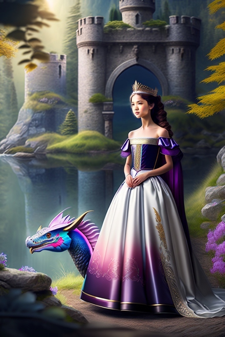 Сказка на ночь. Принцесса Алиса и уроки магии.