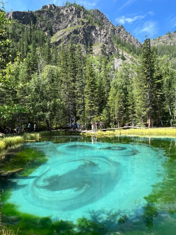 Немного о великолепии озера Рица