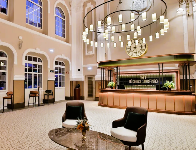 Из старого железнодорожного вокзала сделали замечательный отель