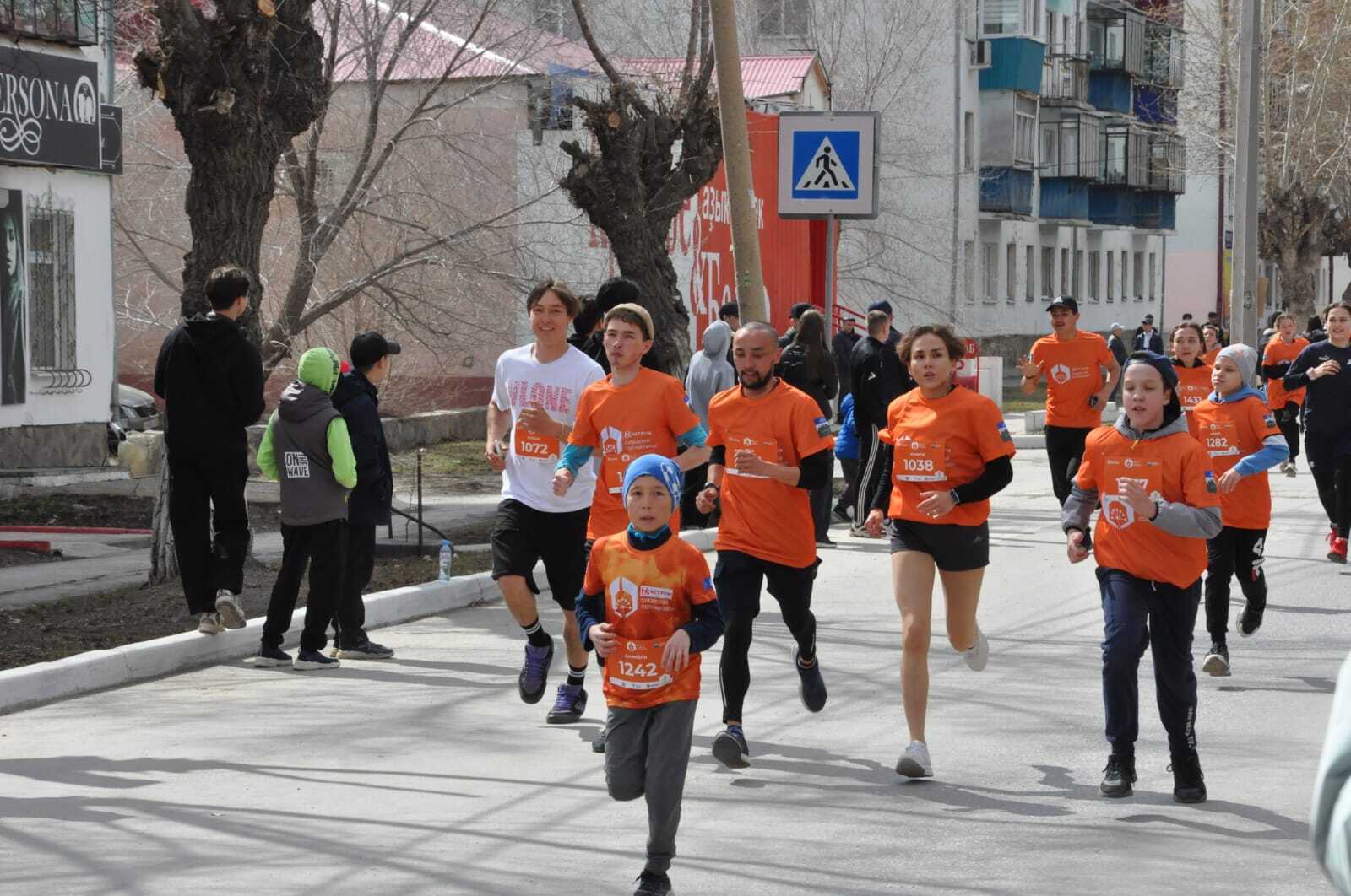 В городе Сибае росгвардейцы пробежали полумарафон