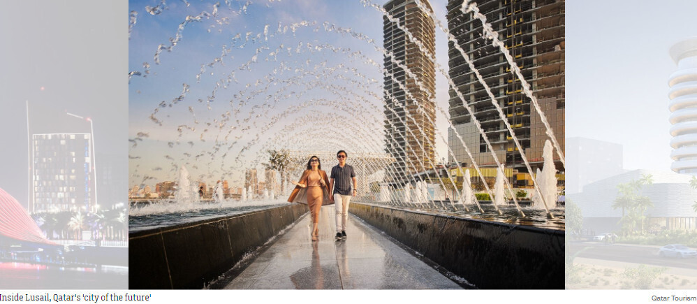 Внутри "города будущего" в Катаре