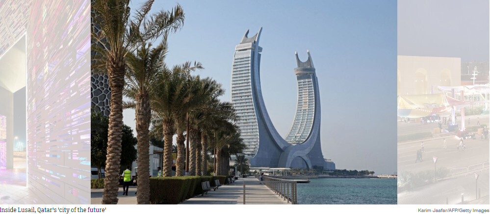 Внутри "города будущего" в Катаре