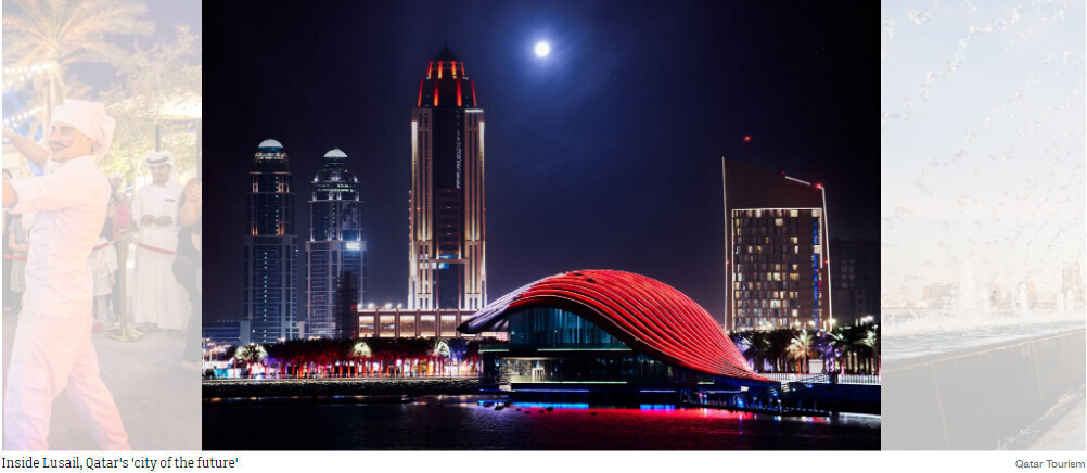 Внутри "города будущего" в Катаре
