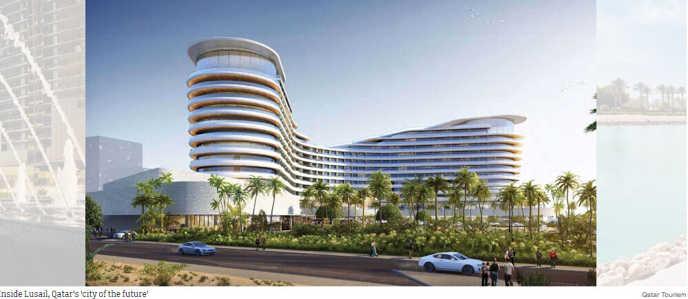 Внутри "города будущего" в Катаре