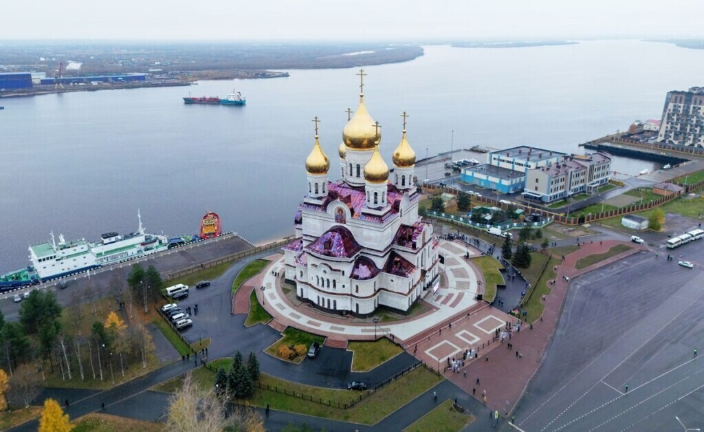 Уникальное место-город Архангельск.