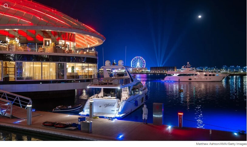 Внутри катарского "города будущего".