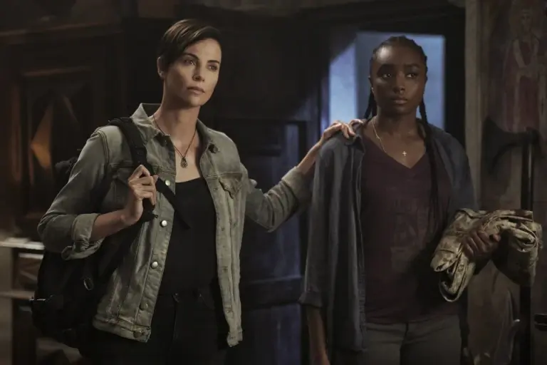 Фильм "Бессмертная гвардия" (2020). Шарлиз Терон в главной роли